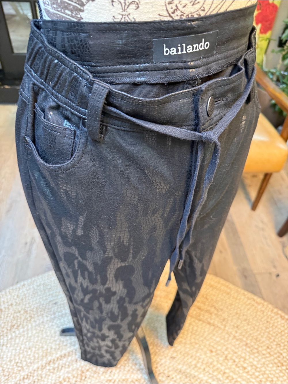 Bianca/ Bailando snake print joggers